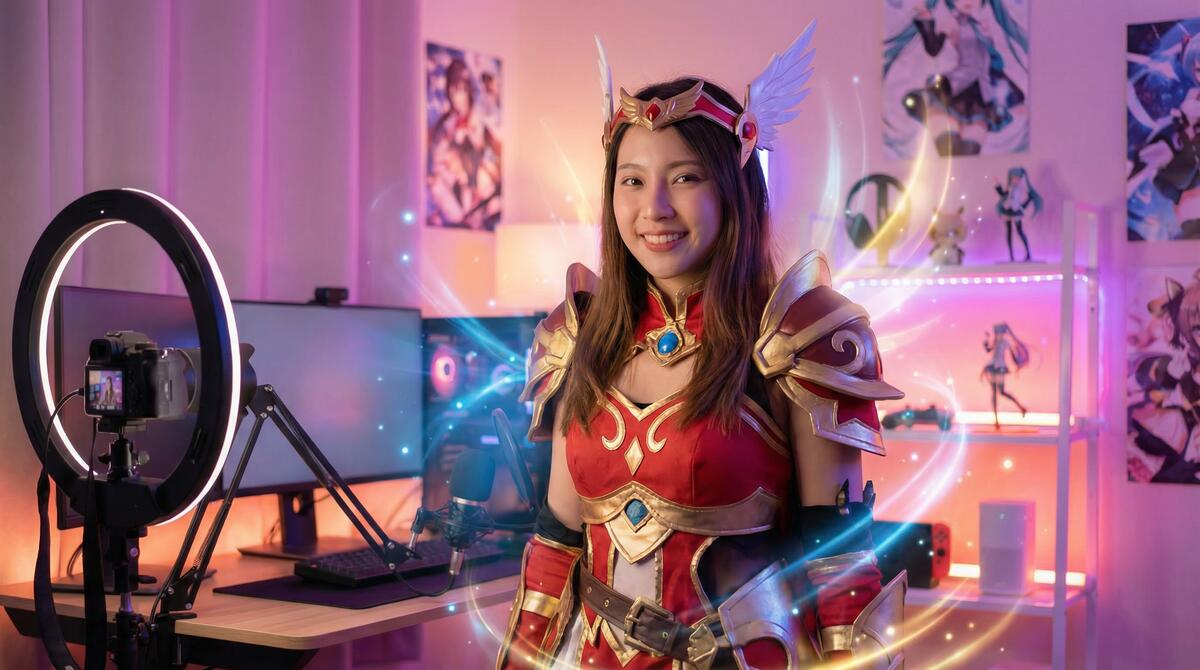 糖心vlog二次元cosplay视频